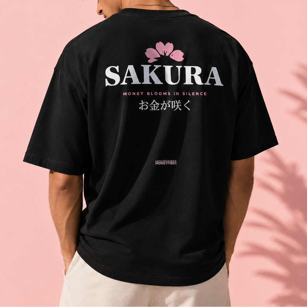 T-shirt - Blooms - Oversize