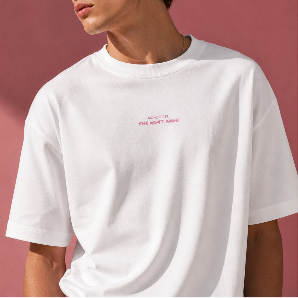 T-shirt - More cash - Oversize