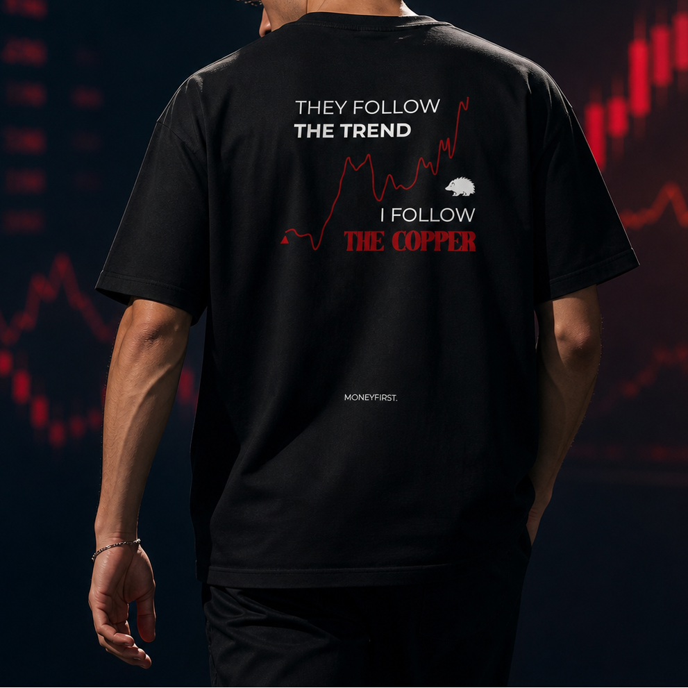 T-shirt - COPPER - Oversize