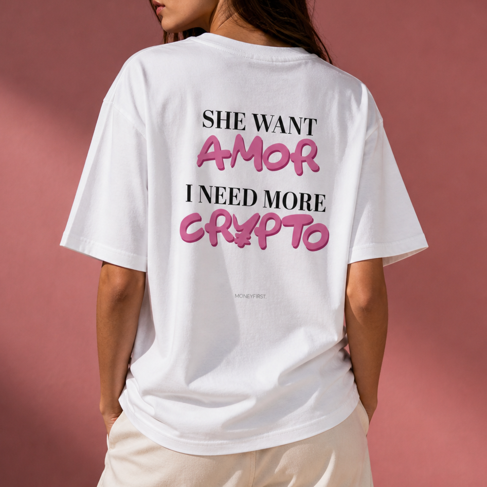 T-shirt - More crypto - Oversize