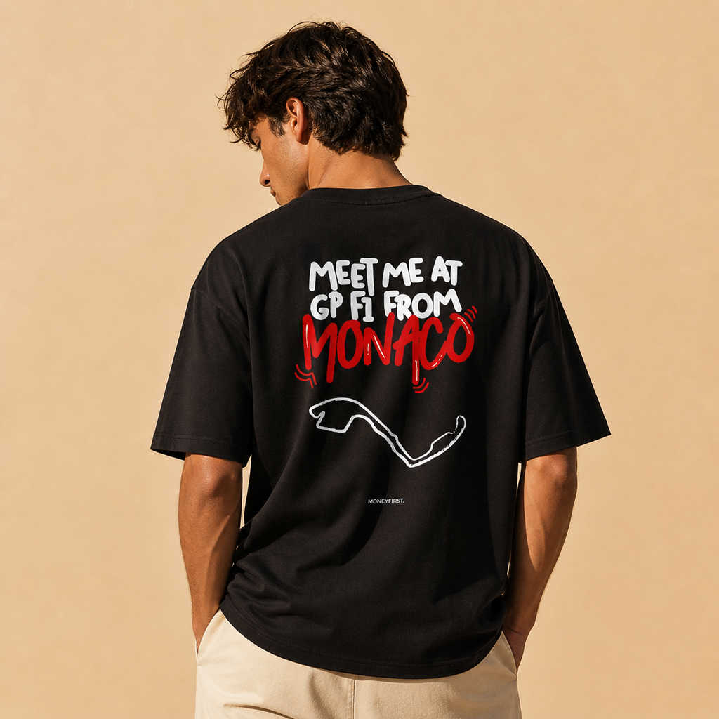 T-shirt - F1 Monaco - Oversized
