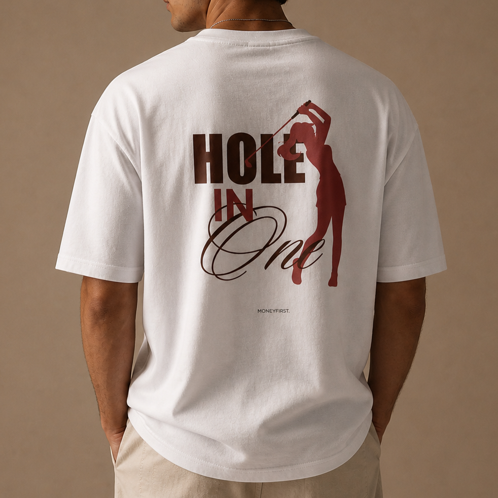 T-shirt - Golf red - Oversize